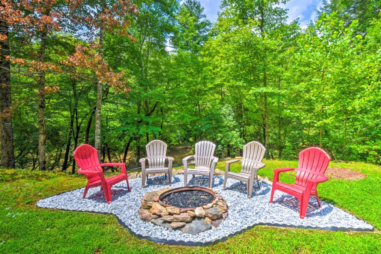 Cozy Riverside Dahlonega Home With Kayaks And Fire Pit Εξωτερικό φωτογραφία