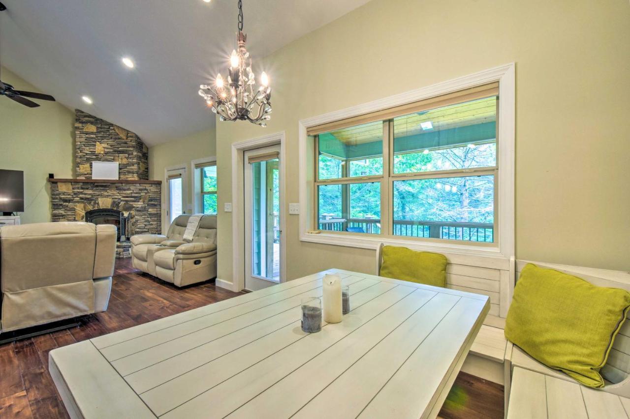 Cozy Riverside Dahlonega Home With Kayaks And Fire Pit Εξωτερικό φωτογραφία