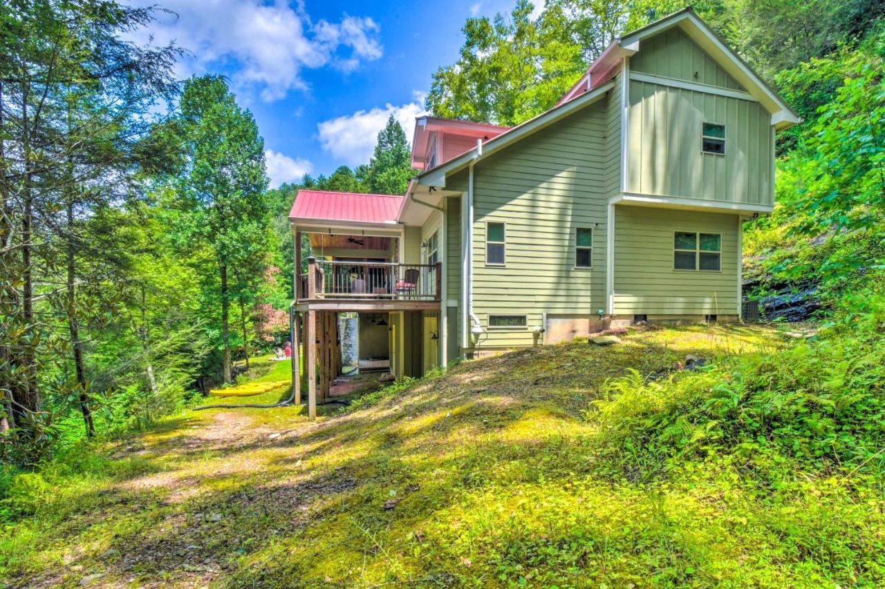 Cozy Riverside Dahlonega Home With Kayaks And Fire Pit Εξωτερικό φωτογραφία