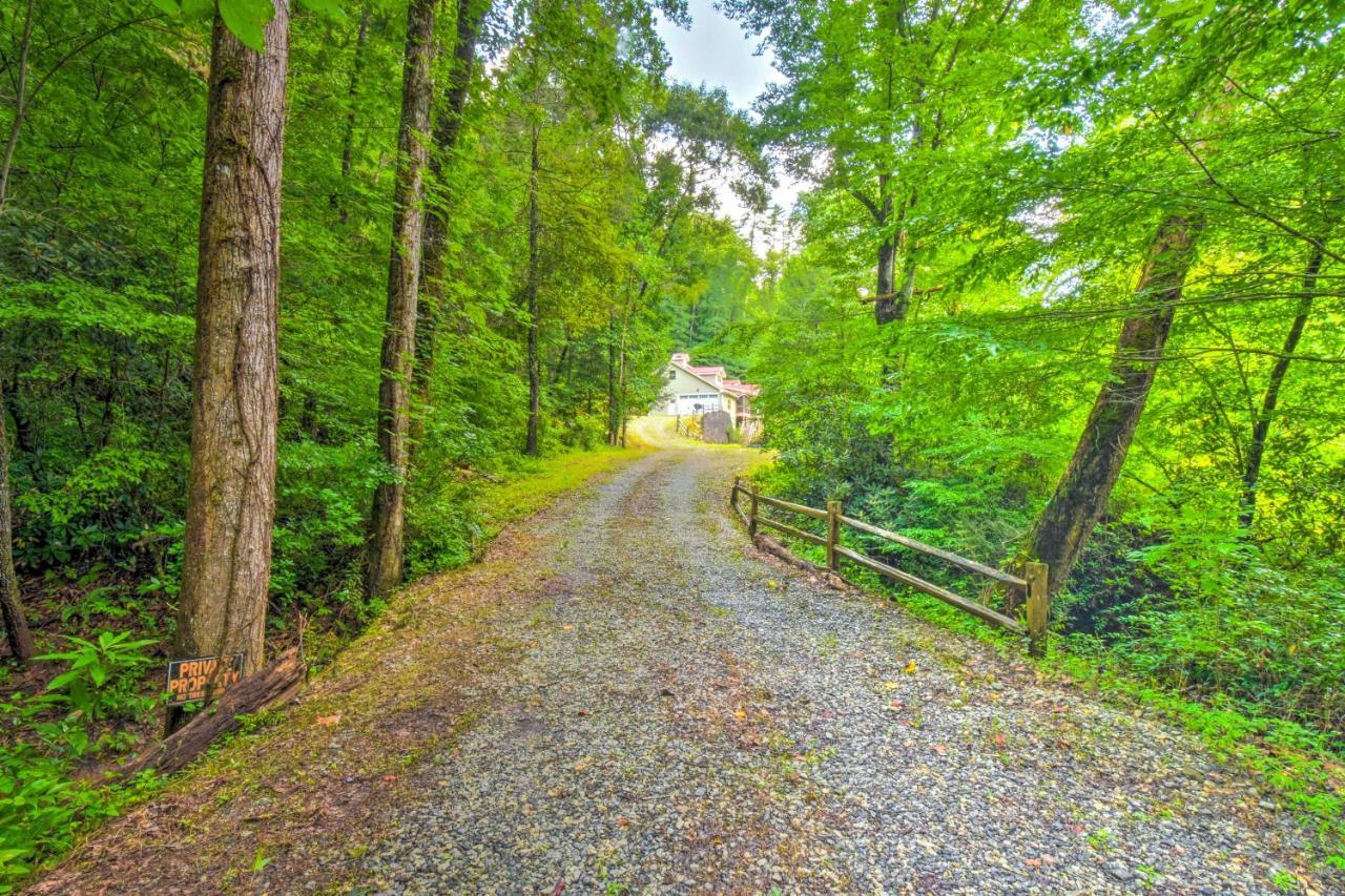 Cozy Riverside Dahlonega Home With Kayaks And Fire Pit Εξωτερικό φωτογραφία